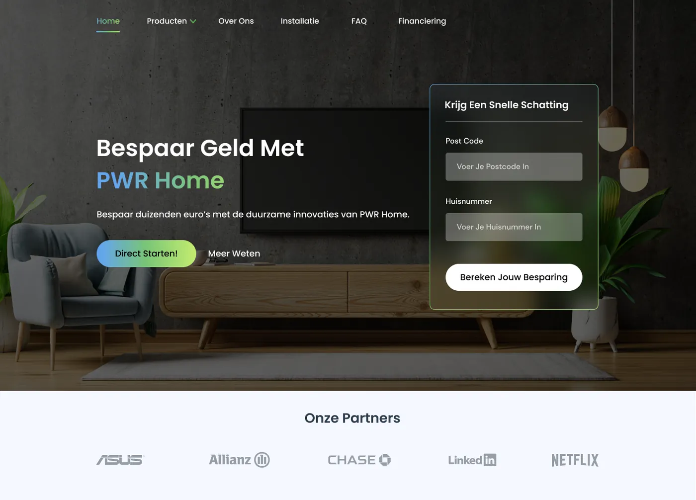 Power House website screenshot